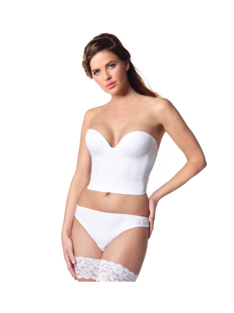Poirier 206 Bustier White main product photo