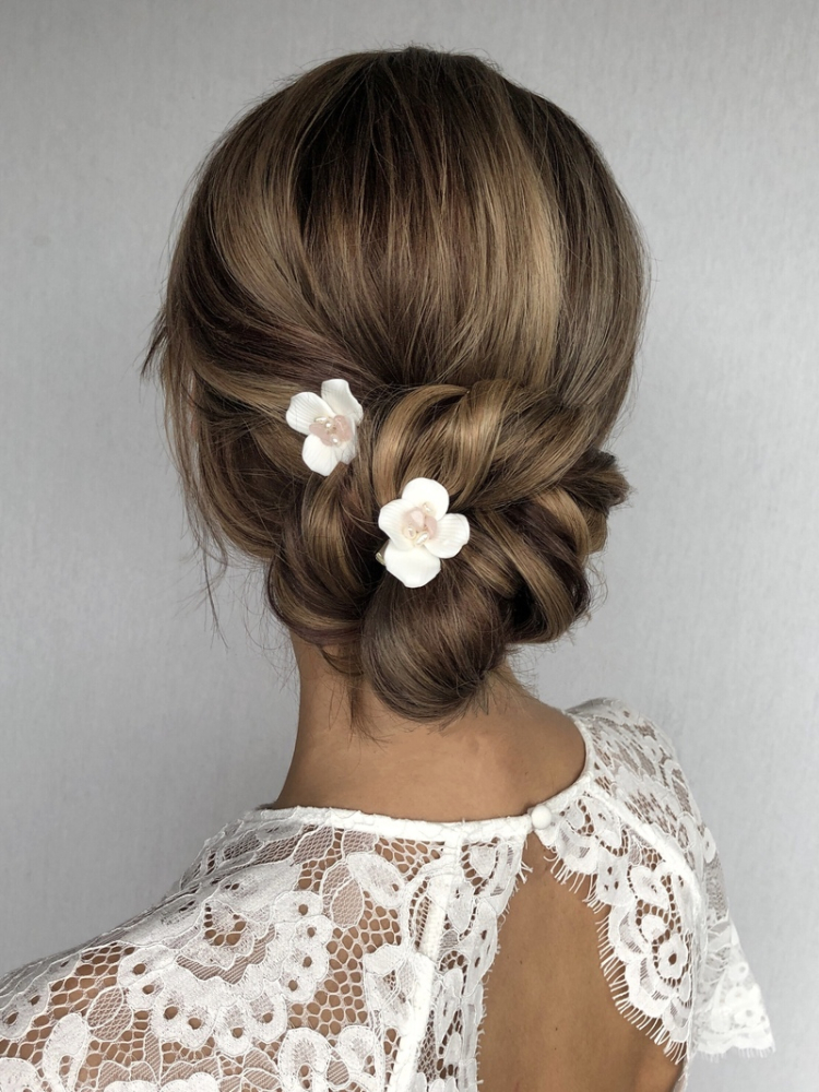 Sally Jane Bridal Fem Hairclips Srebrny main product photo