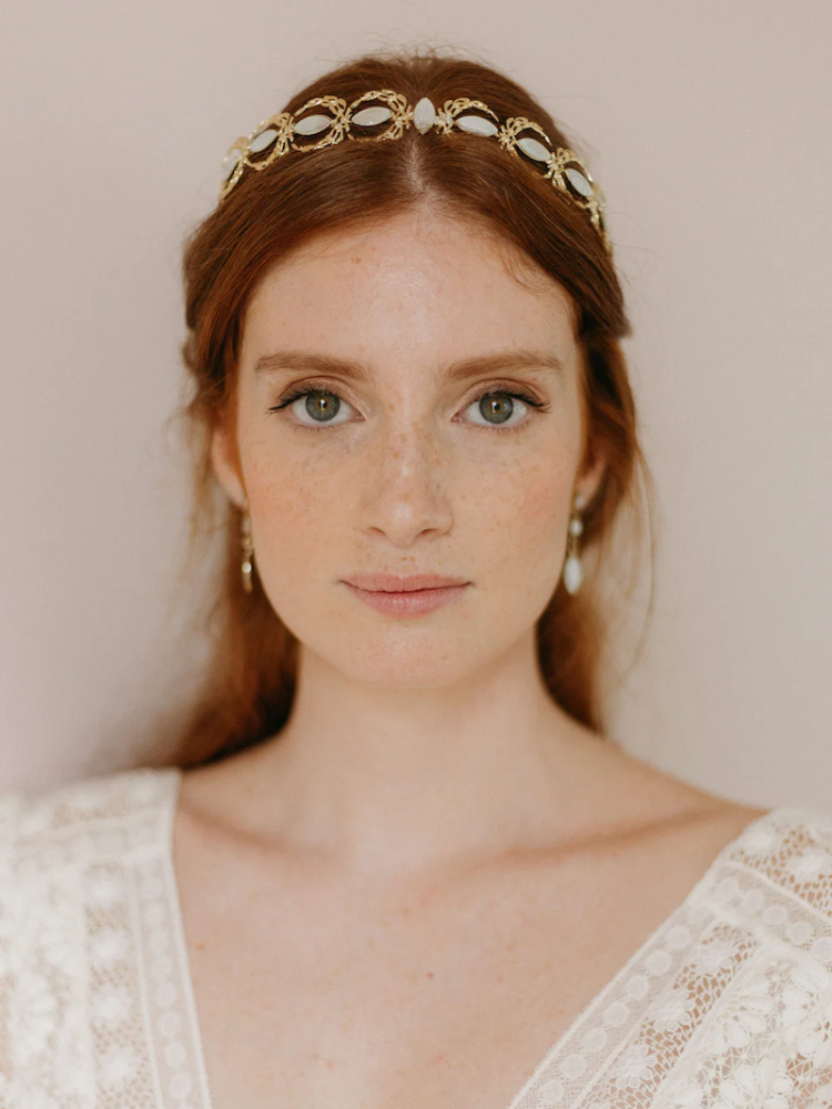 Lizeron Josephine Tiara Biała main product photo