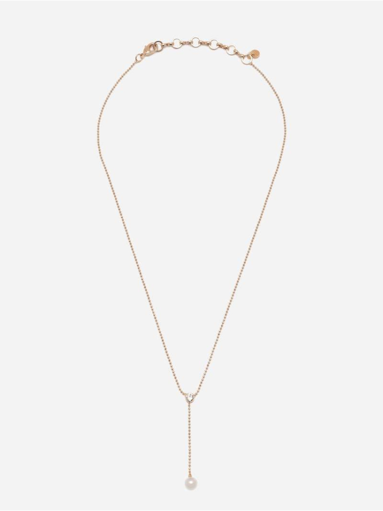 Naszyjnik z pereł Abrazi Lovey różowy main product photo