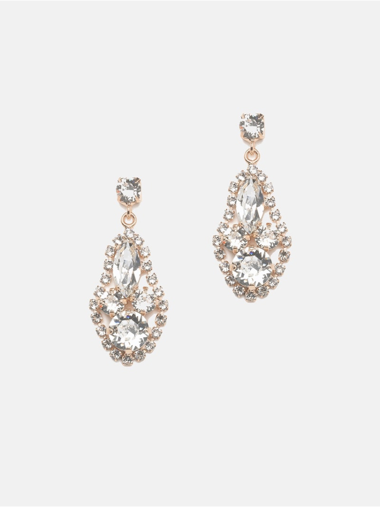 Abrazi Kolczyki Adele Swarovski w kolorze różowym main product photo