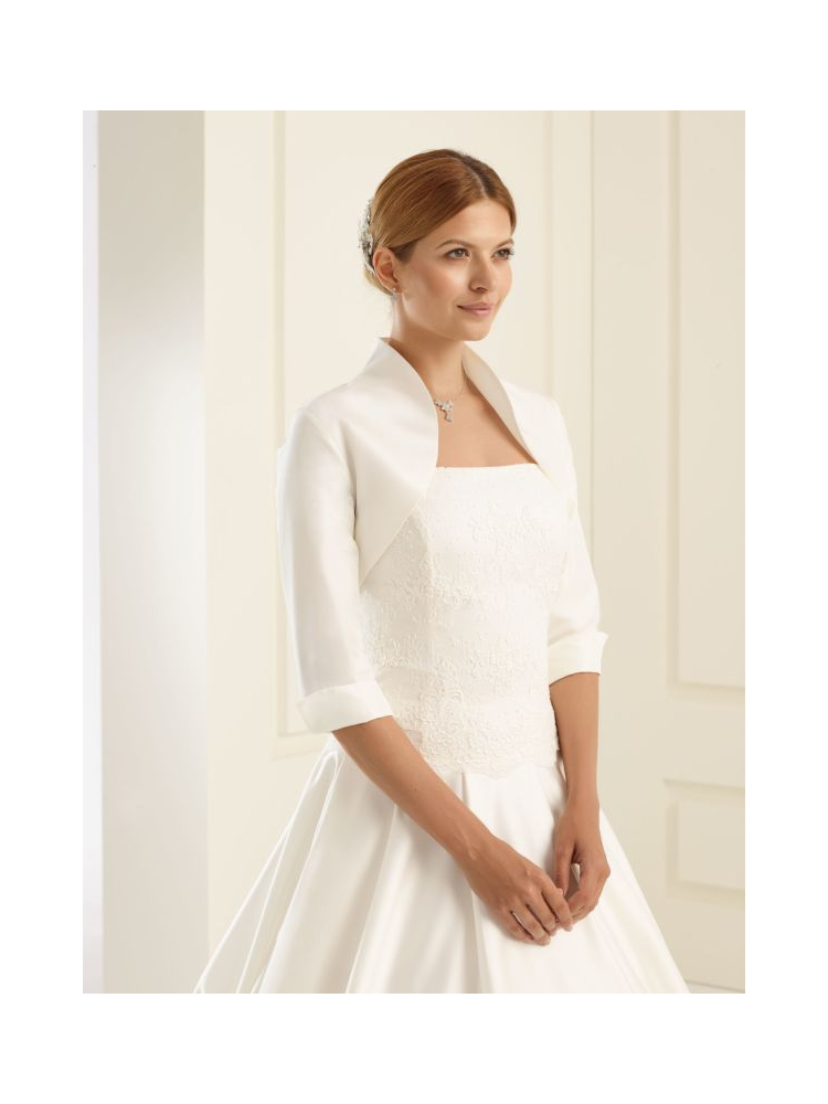 Bianco Evento E55T Bolero Taffeta main product photo