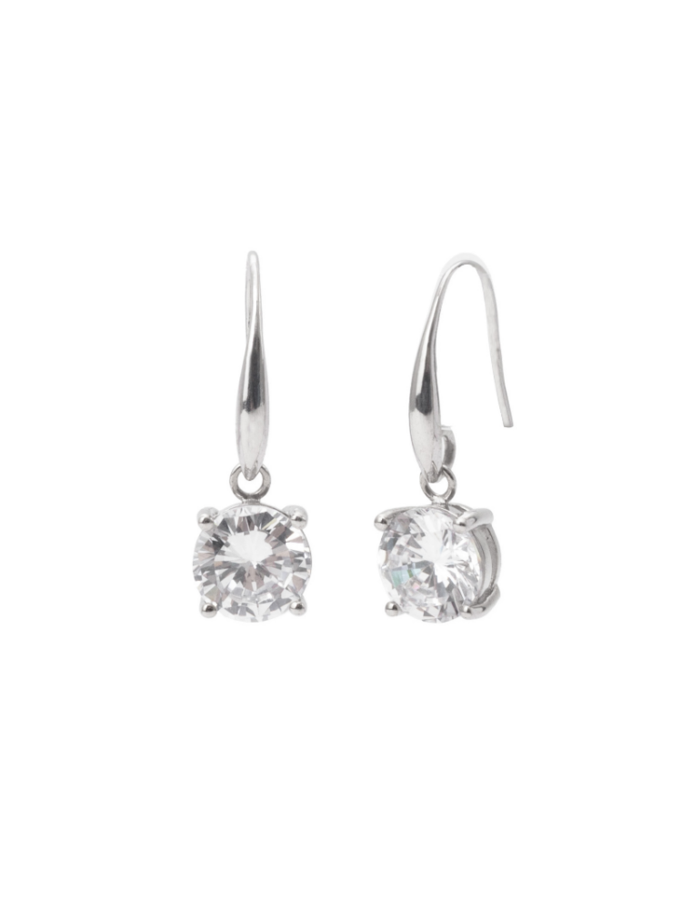 Abrazi Ava Drop Earrings Silver main product photo