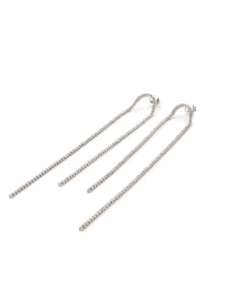 Abrazi Srebrne kolczyki Bieke main product photo