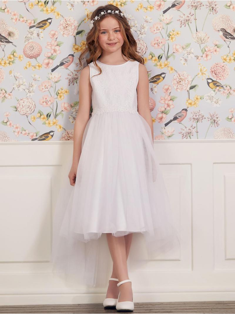 LILLY 08-1108-WH Communion Dress main product photo