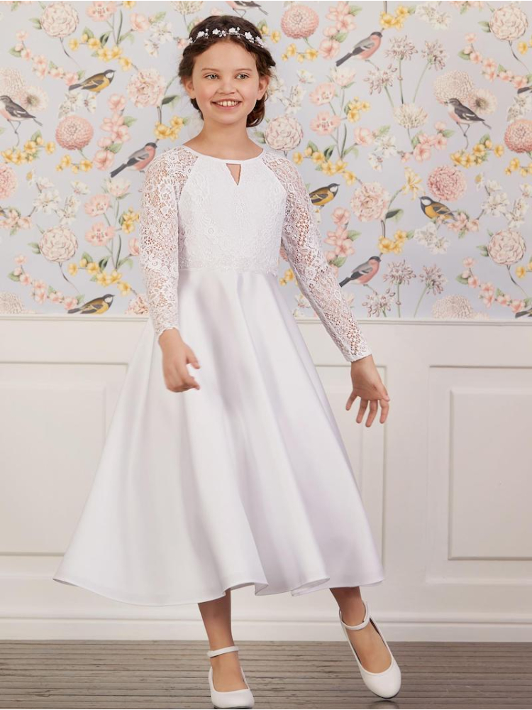 LILLY 08-1109-WH Communion Dress main product photo