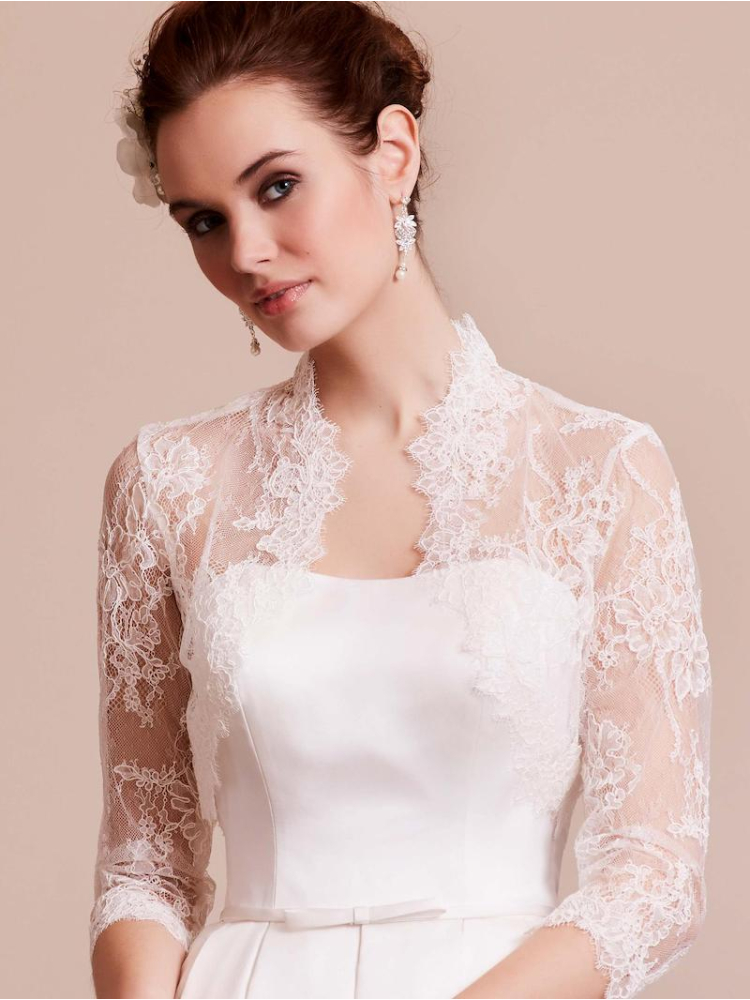 LILLY 09-3702-CR Lace Bolero main product photo