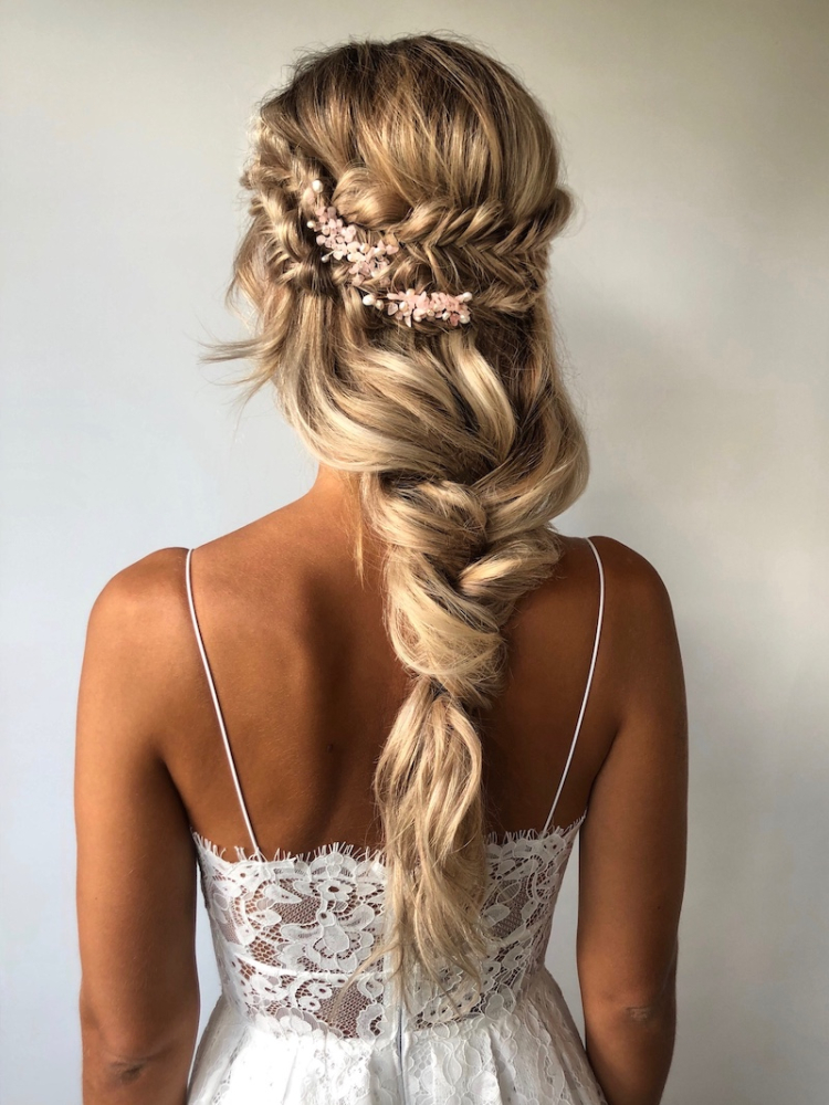 Sally Jane Bridal Natalie Spinki Srebrne main product photo