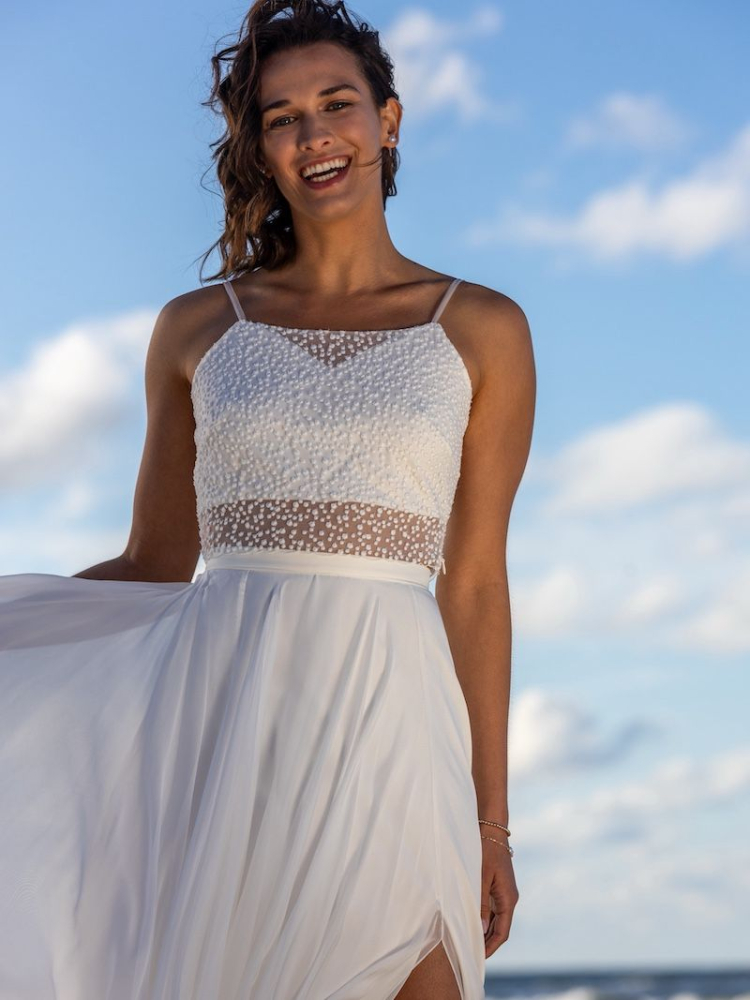 Novias Emily Lace Bolero Top main product photo