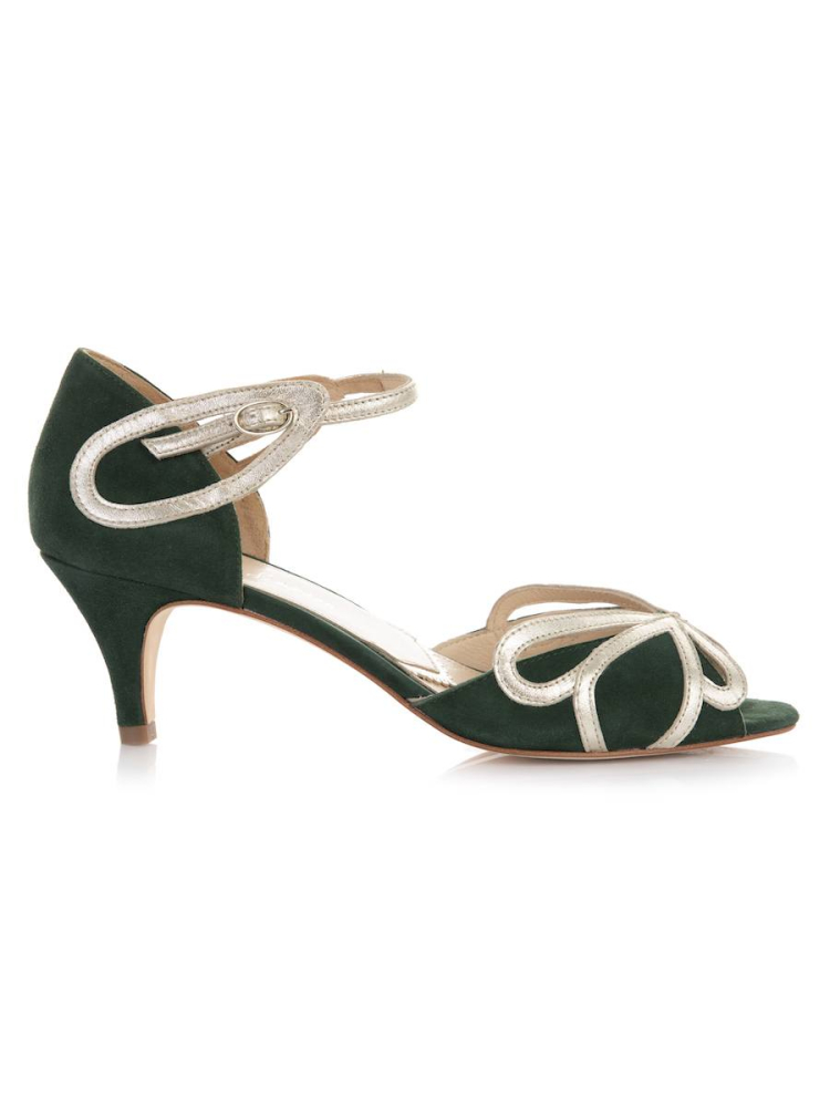 Rachel Simpson buty ślubne Cecelia zielony main product photo