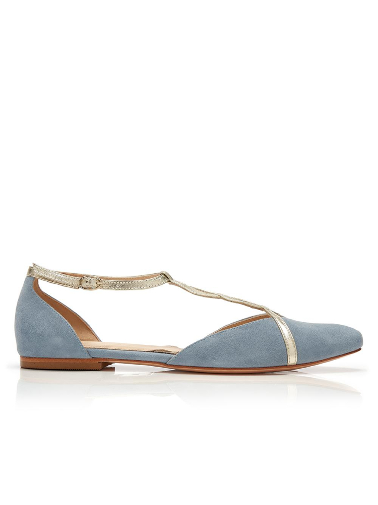 Rachel Simpson buty ślubne Bronte niebieskie main product photo