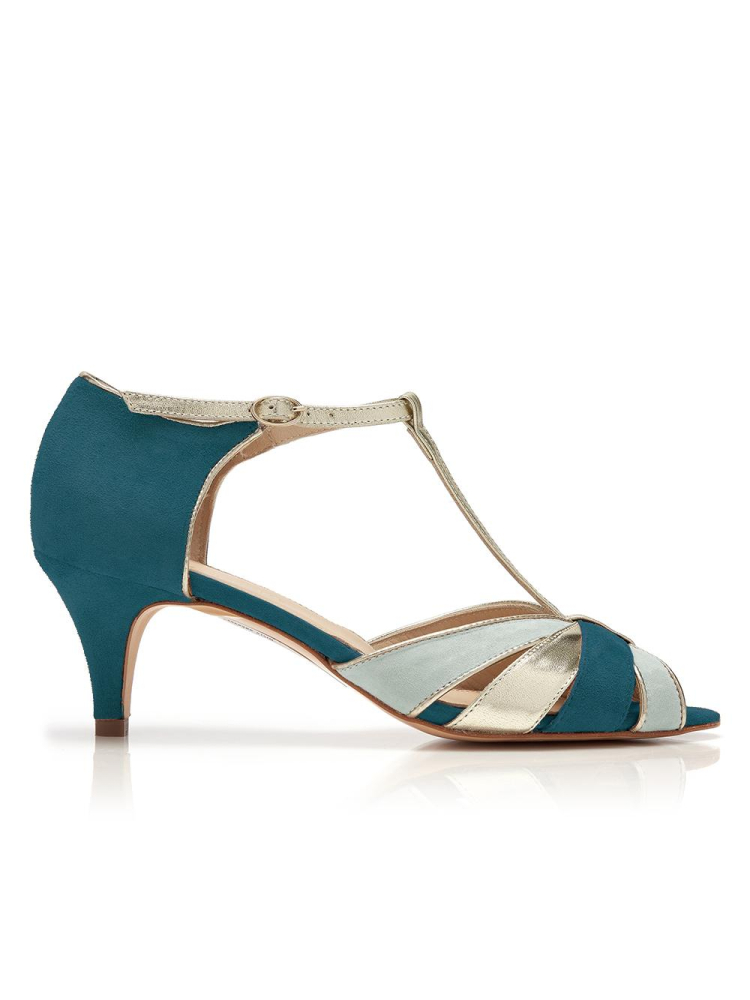 Rachel Simpson Buty ślubne Maya Teal main product photo