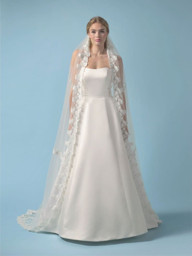 Poirier S439-280-SOFT Welon haftowane kwiaty main product photo
