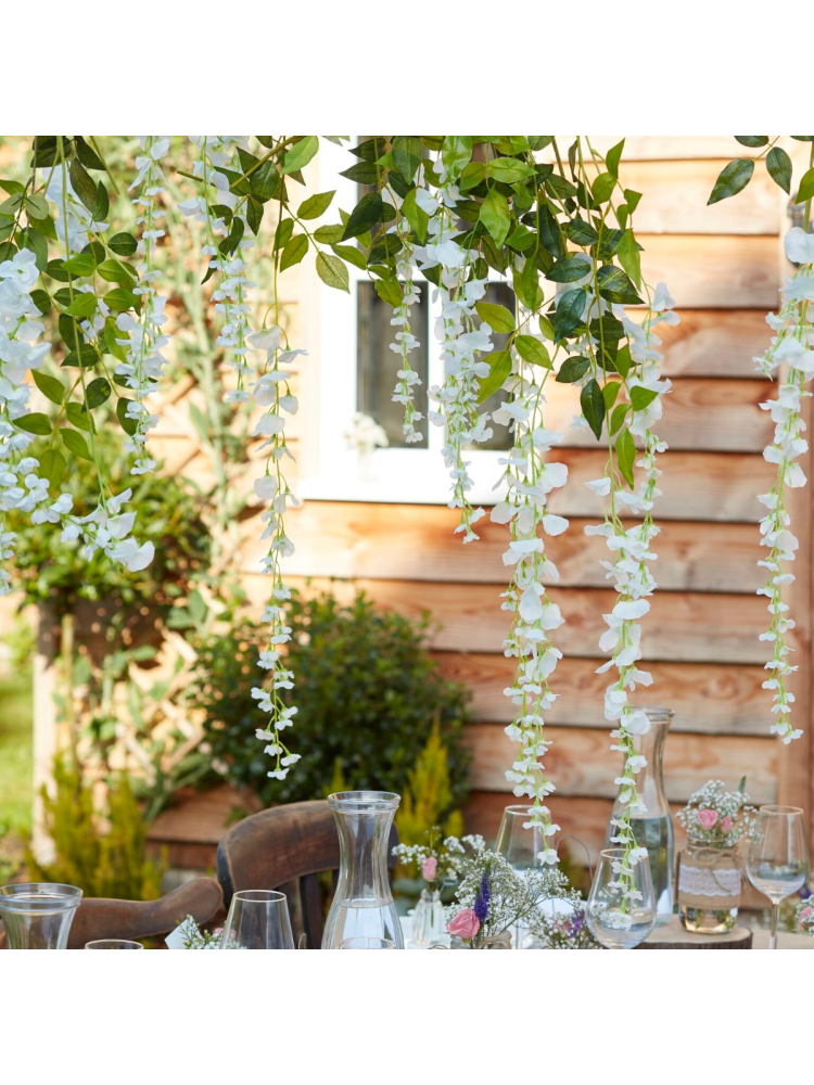 Ginger Ray CW-264 Rustic Country Wisteria White main product photo