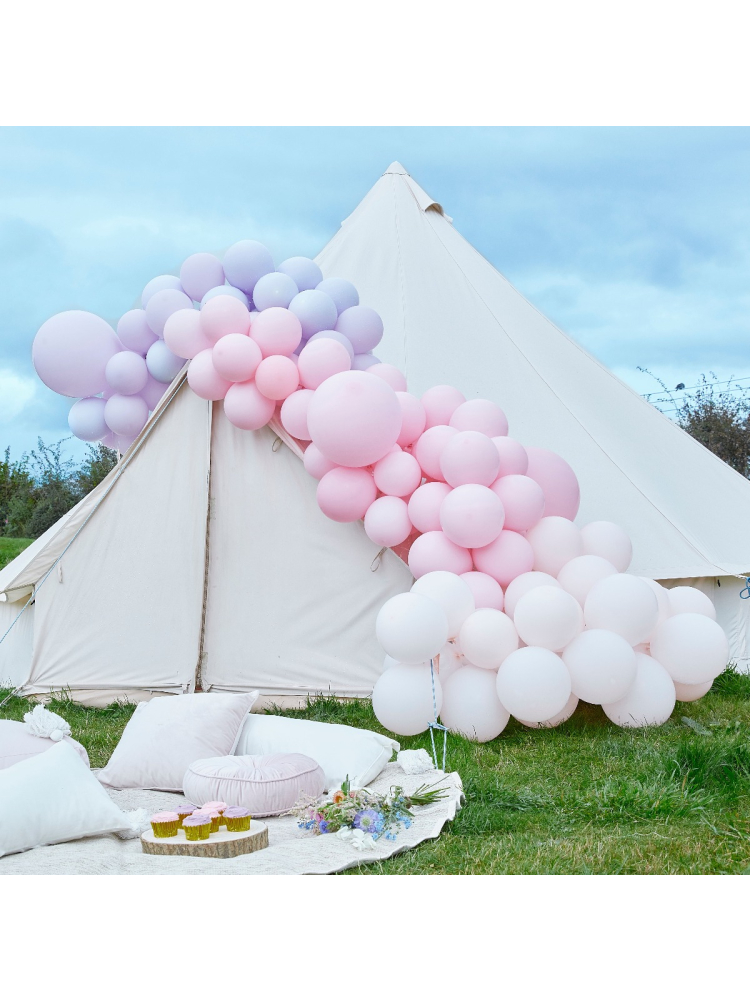 Łuk balonowy Ginger Ray BA-321 Fioletowo-różowy łuk balonowy main product photo