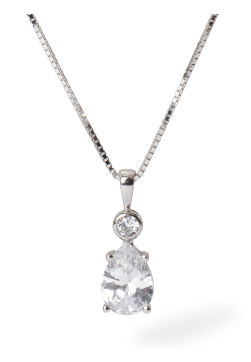 Abrazi Soraya naszyjnik srebrny 50cm