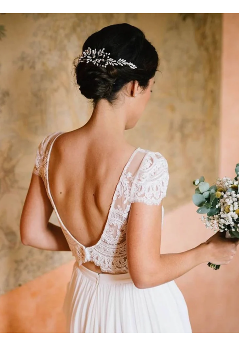 Lizeron Calvi Grzebień do włosów Biały ()