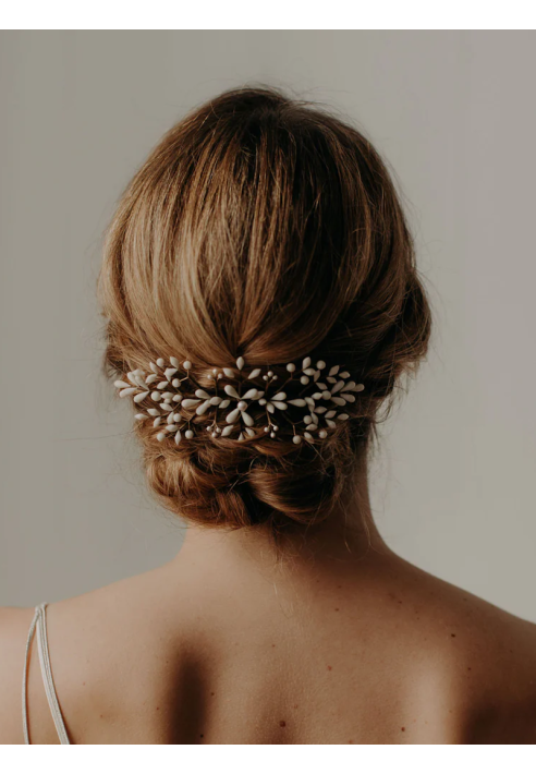 Lizeron Daphne Grzebień do włosów Biały