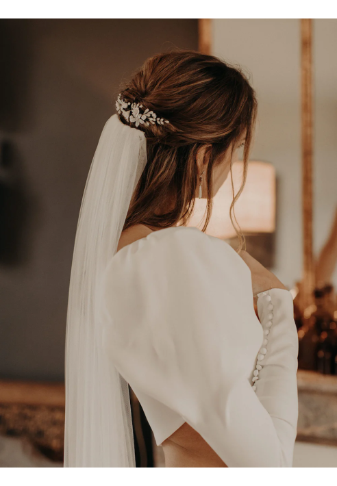 Lizeron Justine Grzebień do włosów Biały ()