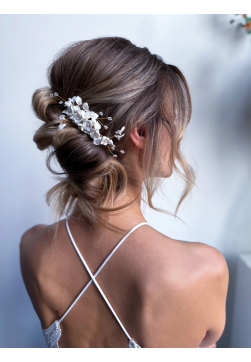 Sally Jane Bridal Lizzie Tiara Złoty ()