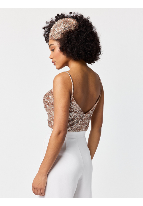 Poirier T-75423 Top | Cekiny