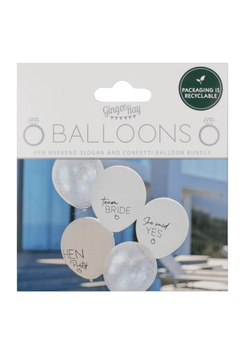 Balony na wieczór panieński Ginger Ray WE-109