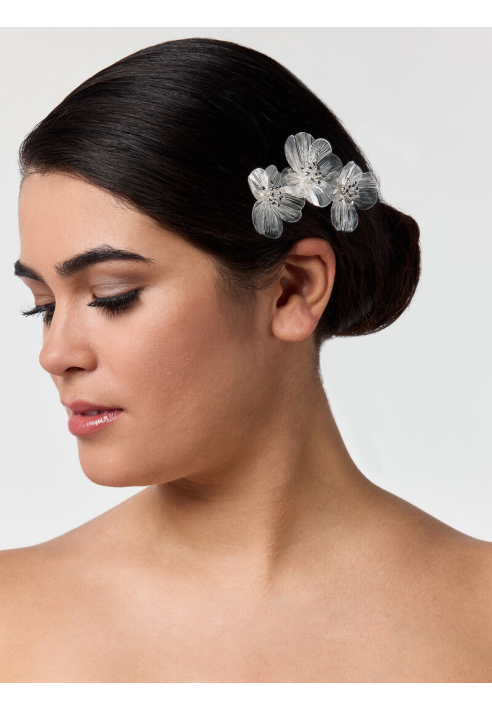 Poirier Grzebień do włosów Srebrny ()