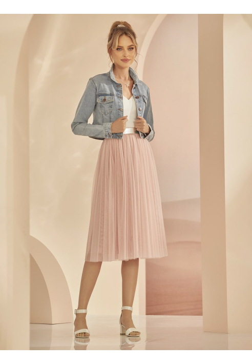 Spódnica Bianco Evento Ravenna różowa ()