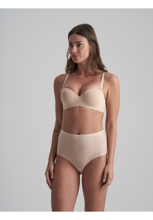BYE BRA Uni Stretch High Brief Beige (One-size) ()