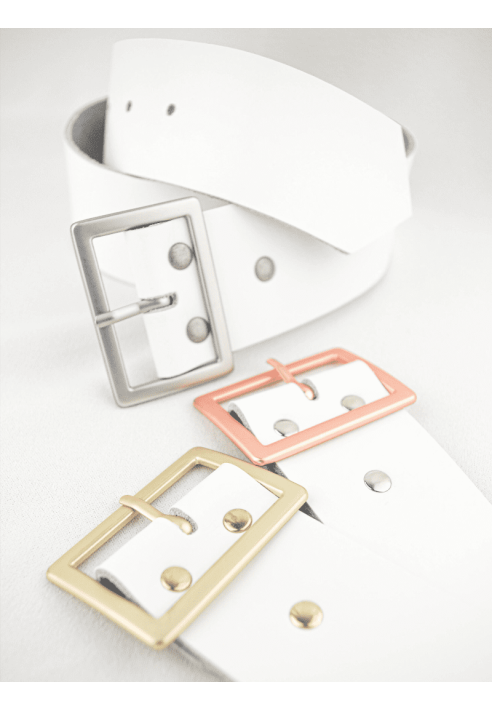 Forever & Eva G1005 Leather Belt Gold