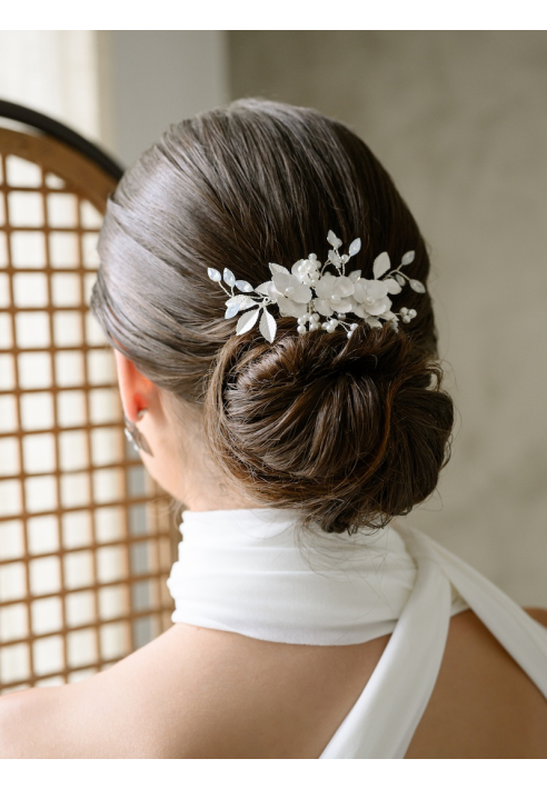 G. Westerleigh HC1118S Spinka do włosów srebrna ()