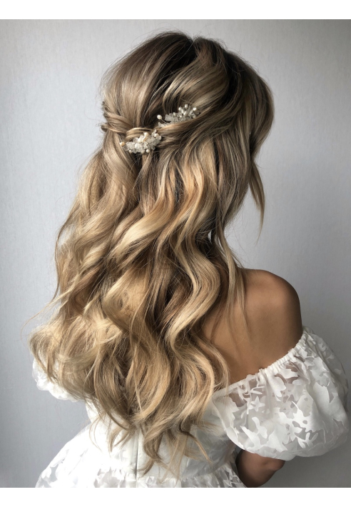 Sally Jane Bridal Wsuwki Ilse Srebrne ()