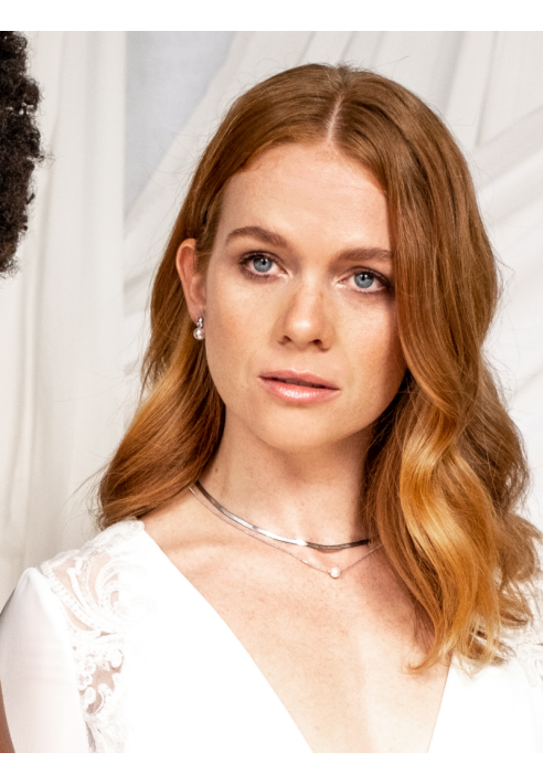 Abrazi Kolczyki Julia srebrne