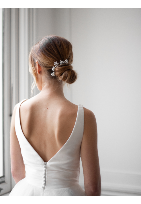 Srebrne spinki do włosów Abrazi Perla ()