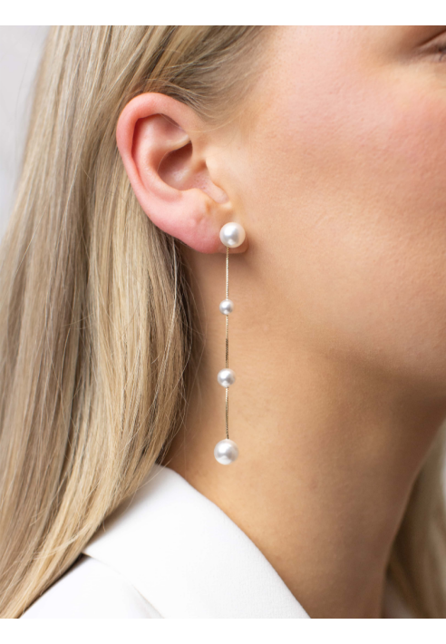 Abrazi Złote kolczyki Resa