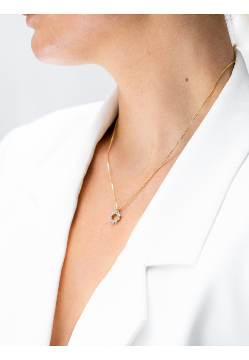 Abrazi Callie naszyjnik złoty 42cm