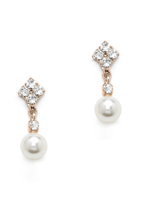 Abrazi Kolczyki Romy różowe