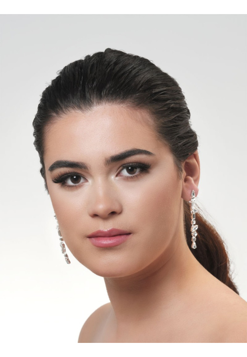 Srebrne kolczyki Poirier NC-1333 ()