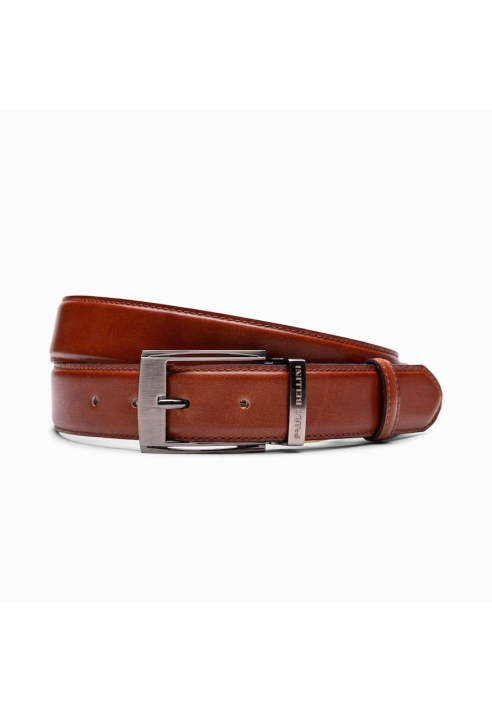 Paulo Bellini Fasano Belt Leather Cognac