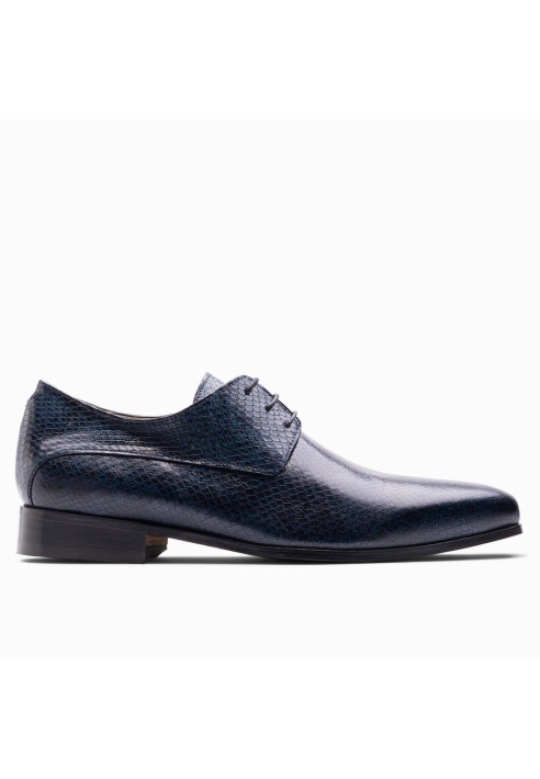 Męskie buty ślubne Paulo Bellini Palermo niebieskie ()