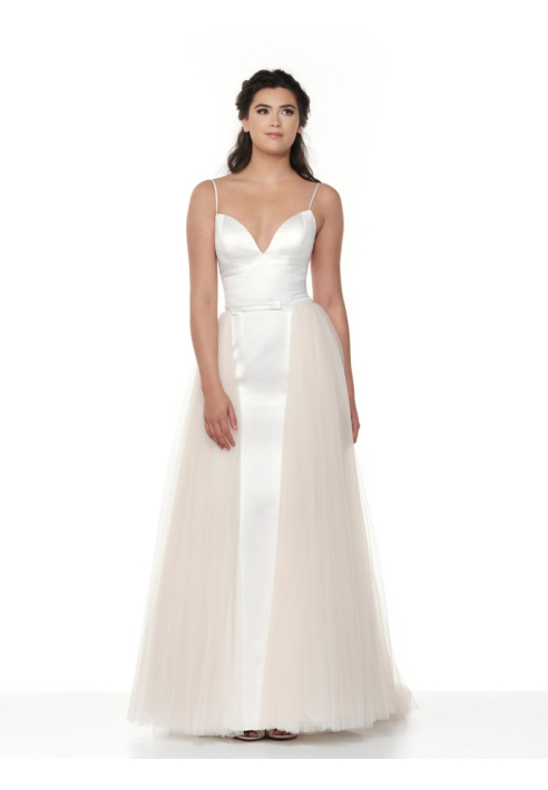 Poirier S324-250 Overskirt Blush