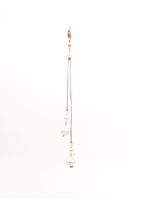 Forever &amp; Eva C217-R Pearl Charm Rose Gold