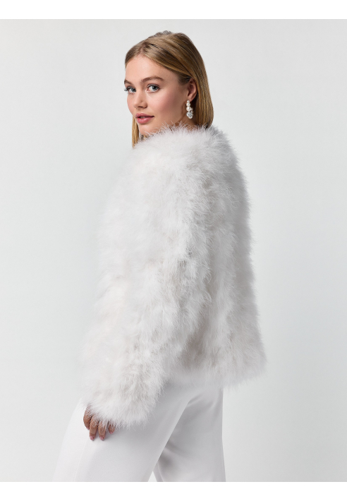 Poirier BOL-75052 Kurtka Marabou Złoty