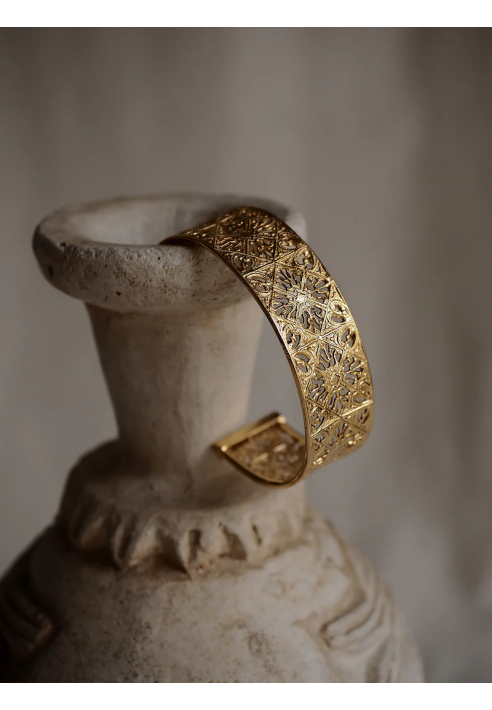 Lizeron Lizeron Ottoman Bracelet Złota Bransoletka