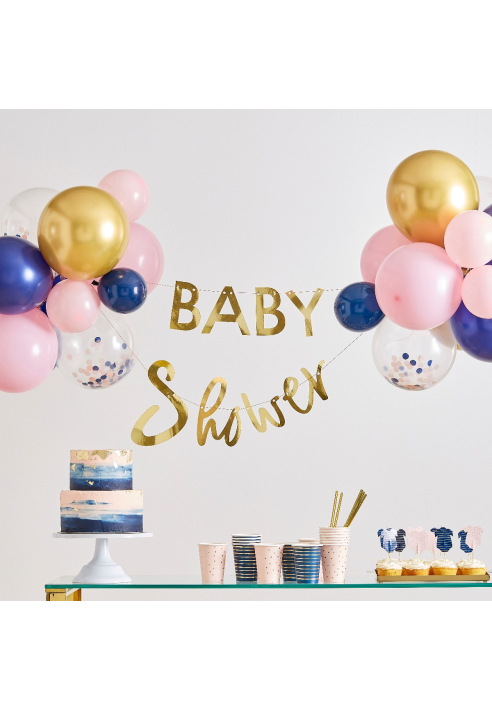 Ginger Ray GR-111 Girlanda ujawniająca płeć z balonami