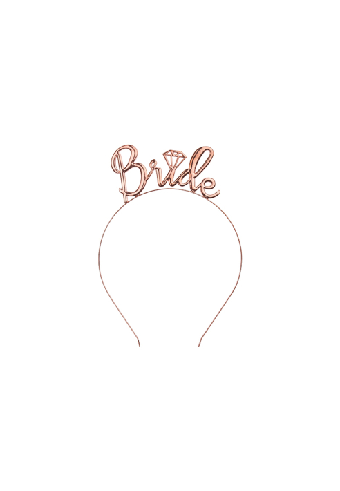 Opaska do włosów Bride Rose Złoty