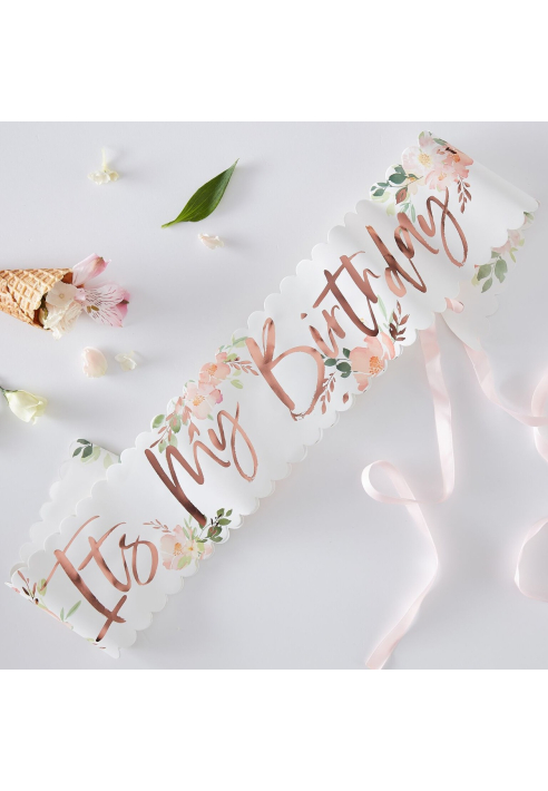 Ginger Ray DF-820 Ditsy Floral Sash ()