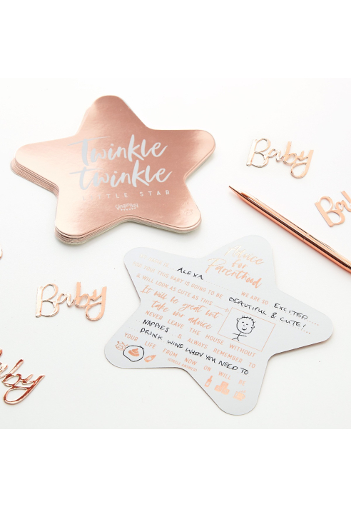 Karty konsultacyjne Ginger Ray TW-812 Twinkle Twinkle