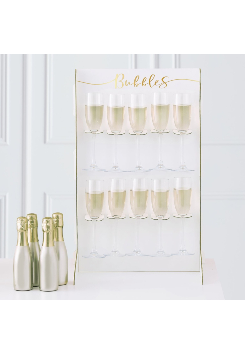 Ginger Ray GO-180 Gold Weselna ścianka na prosecco ()