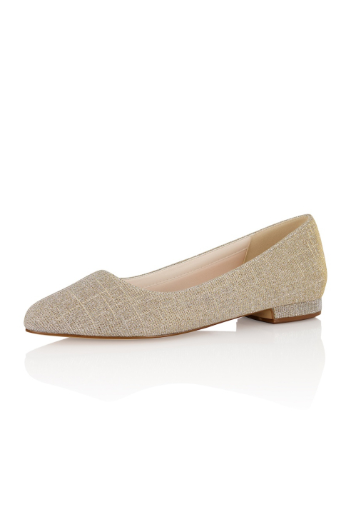Buty ślubne Rainbow Club Lauri złote ()
